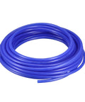 Coiled Blue PU Air Tubing 6mm OD 4mm ID 10M Pneumatic Hose For Pros And DIYers, flexible and durable polyurethane air tube for workshop use.