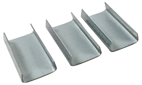 Open Seals For Steel Strapping Industrial Grade Box Of 1000 Seals For 3/8 1/2 5/8 And 3/4 Inch Steel Banding Clips Made In USA