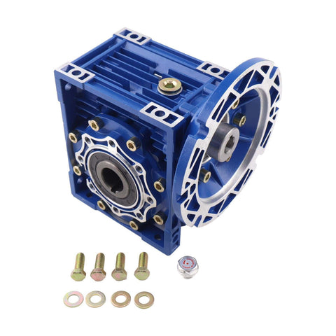 MRV063 Worm Gear Speed Reducer 100 To 1 Reduction With 56C Flange For Industrial Machinery Five Eighth Inch Input Shaft One And One Eighth Inch Output Shaft Heavy Duty Build Tough Torque And Smooth Performance