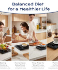 Food Scale With Nutritional Calculator For Tracking 30 Plus Nutrients Calories And Macros Bluetooth Kitchen Scale used in kitchen