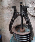 10 Inch Gear Puller Workhorse With 3 Jaw And 2 Jaw Convertible Design Reversible Jaws For Pulley Gear Bearing Flywheel Removal