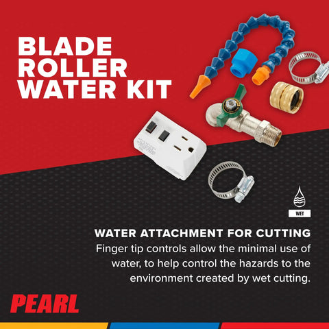 Water Kit For Blade Roller BRWK001 Turns Your Circular Saw Into A Wet-Cut Beast For Concrete And Masonry, Reduces Dust With Water Feed