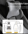 Upgrade Your Mini John Cooper Works Electric For 2025 And 2026 With This Super Comfy Headrest And Lumbar Support Cushion Set featuring ergonomic design.