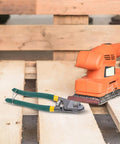 Heavy Duty Multi-Function Electrical Pliers For Wire Stripping And Crimping Perfect For Electricians Cutting Cables And Stripping Wires With Ease on wooden pallets.