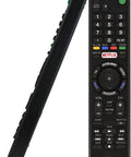 Side and front view of Universal Remote Control For Smart TVs Replacement No Setup Needed Plug And Play Battery Powered Remote