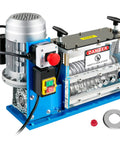 Automatic Wire Stripping Machine With 370W Motor Delivers Fast Copper Cable Stripping From 0.06 Inch To 1.5 Inch Up To 98 Feet Per Minute 11 Channels 10 Blades Ideal For Scrap Recycling And Save You Time On Cable Prep