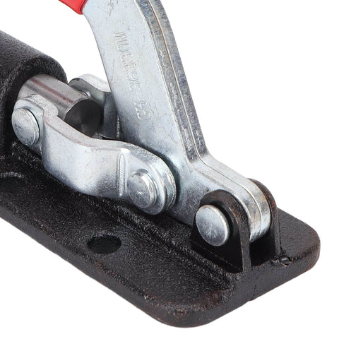 Push Pull Toggle Clamp For Heavy Duty Welding And Fabrication, 30607M Or 36330M, close-up view showing metal components on base