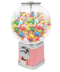 Dead On Pink Twister Ball Dispenser With Slick Coin Slide Interface For Commercial Vends And Arcade Cabinets packs colorful bouncy orbs.