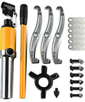 Heavy Duty 20 Ton Hydraulic Gear Puller Kit 3 In 1 Design For 3 Or 2 Jaw Bearing Separator Tool With 360 Degree Pump Head And High Strength Steel Legs To Kick Stuck Hub Bearings Loose In Any Home Garage Or Pro Shop Work Today, 3-jaw kit