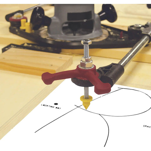 Pantograph Pro Router Jig For Custom Signs And Template Routing with TurnLock Base Plate on woodworking template