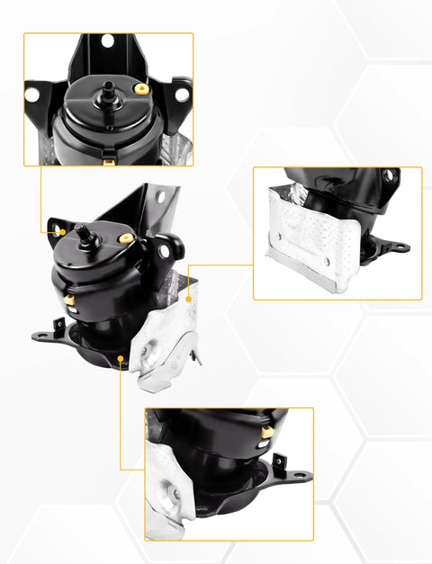 Front Left Driver Side Engine Mount For Silverado Sierra 1500 V8 And GM SUVs 2014 Through 2020 Direct Replacement close-up