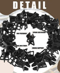 200 Pieces Rebar Chairs Plastic Heavy Duty Spacers For Concrete Forming Fits Bar Sizes 3 To 5 with detail highlights