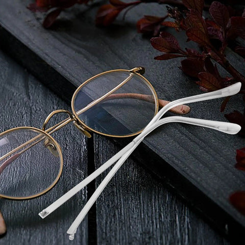 Metal Eyeglass Arms Replacement Pair For Eyewear And Sunglasses With Slip Design For Quick Repairs And Extra Comfort