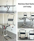 Heavy-Duty Electric Scissor Lift Table Rides With 300kg Capacity, Hydraulic Power For Effortless Warehouse And Workshop Lifting, portable stainless steel design.