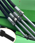 Check Out This 5-Piece Blue Straight Push-Fit Pneumatic Tube Reducer Coupler Kit With Quick Connect Plastic Air Hose Fittings For Industrial Gas Systems That Save Big Temps And Cash While Making Your Job Easy Peasy Every Single Day.. black pneumatic hoses with silver couplers