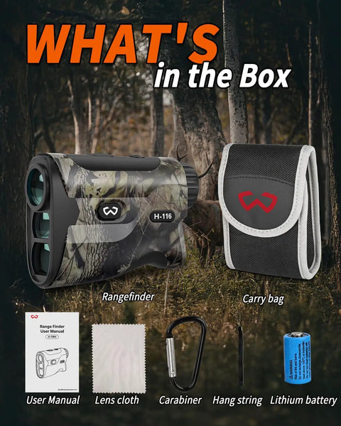 Dope Hunting Laser Rangefinder Crafted For Real Deal Hunters With A Crisp 1200 Yard Range Four Quick Switch Modes And Sniper Grade Precision Targeting
