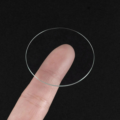 8 Pack 32.5mm Watch Glass Crystal Lenses Single Dome Edge Thickness 1.5mm For Watchmaker Repair Clear Anti Reflection Coated