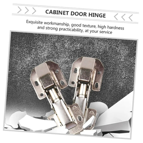 4 Inch Damping Wardrobe Hinges Easy Install No Slam Soft Close Cabinet Door Hinges Stainless Steel 4 Piece Set