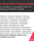 Compatibility list for Stovetop Spark Ignition Switch Replacement For Gas Ranges And Stoves with various models.
