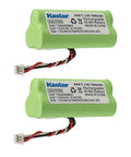Two Pack 1000mAh 3.6V NiMH Rechargeable Battery Replacement For Zebra Symbol LS4278 DS6878 Motorola Symbol 82-67705-01