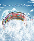 Score This Sweet 18 AWG Silicone Wire Kit Packing Ten Bright Five Foot Strands Of Hella Flexible Stranded Tinned Copper Electronics Cable in icy water.
