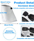 No Fuss Magnetic Ev Charger Rain Cover Waterproof Snowproof Sun Shield For Universal Stations, detailed dimensions and compatibility.