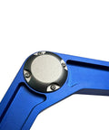 Close-up of Heavy Duty Forged Upper Control Arms for 2-4 Inch Lift, CNC Machined 6061 Aluminum, showing adjustable end bushing