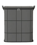 Tough As Nails Moving Storage Bags 2 Pack Hella Spacious Zippered Closet Organizers For Clothes with a grey nonwoven fabric design.