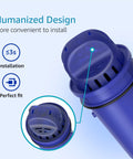 CF10A Water Filter Replacement with humanized design for Pur pitchers and dispensers, focus on easy installation and perfect fit.