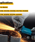 Angle Grinder Spiral Bevel Gear Kit for Makita 9553NB 9554NB 9555NB 9557NB 9558NB Replacement used for grinding metal
