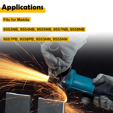 Angle Grinder Spiral Bevel Gear Kit for Makita 9553NB 9554NB 9555NB 9557NB 9558NB Replacement used for grinding metal