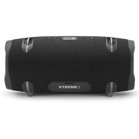 Front view of Xtreme 2 Waterproof Portable Bluetooth Speaker Built Like A Beast With 40W 4 Way Sound And A 10000mAh Battery IPX7.
