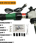 Electric Pipe Beveling Machine For 1.1 To 3 Inch Steel Tubes With Powerful 1200 Watt Motor and included tools and accessories.