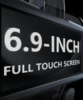 6.9-inch full touchscreen display of Ultra Series Mixed Denomination Money Counter With Dual Pocket And Reject Pocket