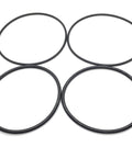 Front Locking Hub Service Kit For Ford Ranger Bronco II Explorer And Mazda 4x4s With Warn Manual Locking Hubs Replaces 39128 Fits 29071 And 37780 Manual Locking Hub Models featuring four rubber seals.