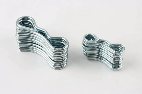 Bow Tie Lock Cotter Pin Set For Lawn Mowers 5 Sixteenths Inch And 7 Sixteenths Inch Includes 20 Pins Replacement Parts