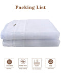 Replacement Mesh Sidewall for 10x10 Canopies and Gazebos White 86x120 Inches folded with packaging icons