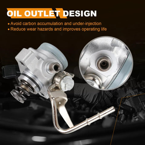 High Pressure Fuel Pump Replacement For Honda Accord CR-V Odyssey Elysion Spirior And Acura ILX 2.4L L4 2012 2018 Top Notch