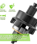 Pro Grade Heavy Duty Wheel Bearing Puller Kit for Harley Twin Cam and Sportster Bikes with carbon steel, corrosion proof