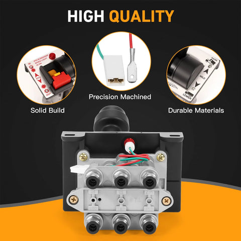 PTO Hoist Air Control Kit With Kickout And K90 Valve For Dump Trucks 10m Tube components and features illustration