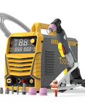 Plasma Cutter With Non Touch Pilot Arc, Dual Voltage 110/220V, 50 Amp Inverter, Large LED Display, IGBT Tech, 20-50 Amp