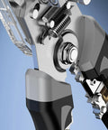 Close-up of Heavy Duty Wire Stripper Tool With Comfortable Grip Pliers for Peeling And Crimping, showcasing precision mechanism and grips.