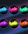 0.75mm Diameter PMMA Fiber Optic Cable Roll End Glow, 328ft Long For LED Star Ceiling Lights in multiple colors