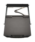 Slick Short Depth One U Rackmount Kvm Console With An 18 Point Five Inch Hd Lcd Screen and HDMI Plus USB Ports top view
