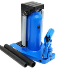 Heavy Duty Hydraulic Toe Jack Lift With Quick Pump Action slides under low clearance, made from heat treated steel for stable support.