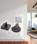 4 Position Rotary Fan And Light Wall Control With 3 Speed Settings And Off No Fuss, Professional Grade Ceiling Fan Governor Switch