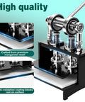 High-quality components of Beast Of A Leather Cutting Press 1.5 Ton With 20x20cm Work Bed Dual Guide Shafts And 39 Piece Hole Punch Tool Set