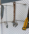 10 Pack Pegboard Hooks 10 Inch Stainless Steel J Shape Wall Mount Organizers For Garage Kitchen Workshop Tools Black Finish
