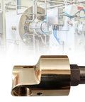 1/2 Inch Rotating Joint, 360 Degree Rotary Union For Water, Air And Oil, Brass Heavy Duty Threaded Connectors Built For High Speed Cooling And Easy Maintenance In Industrial Machinery in brass on industrial machinery