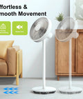 Self Adhesive 360 Degree Swivel Caster Wheels For Appliances And Small Furniture, Ultra Smooth Slider for floor fan.